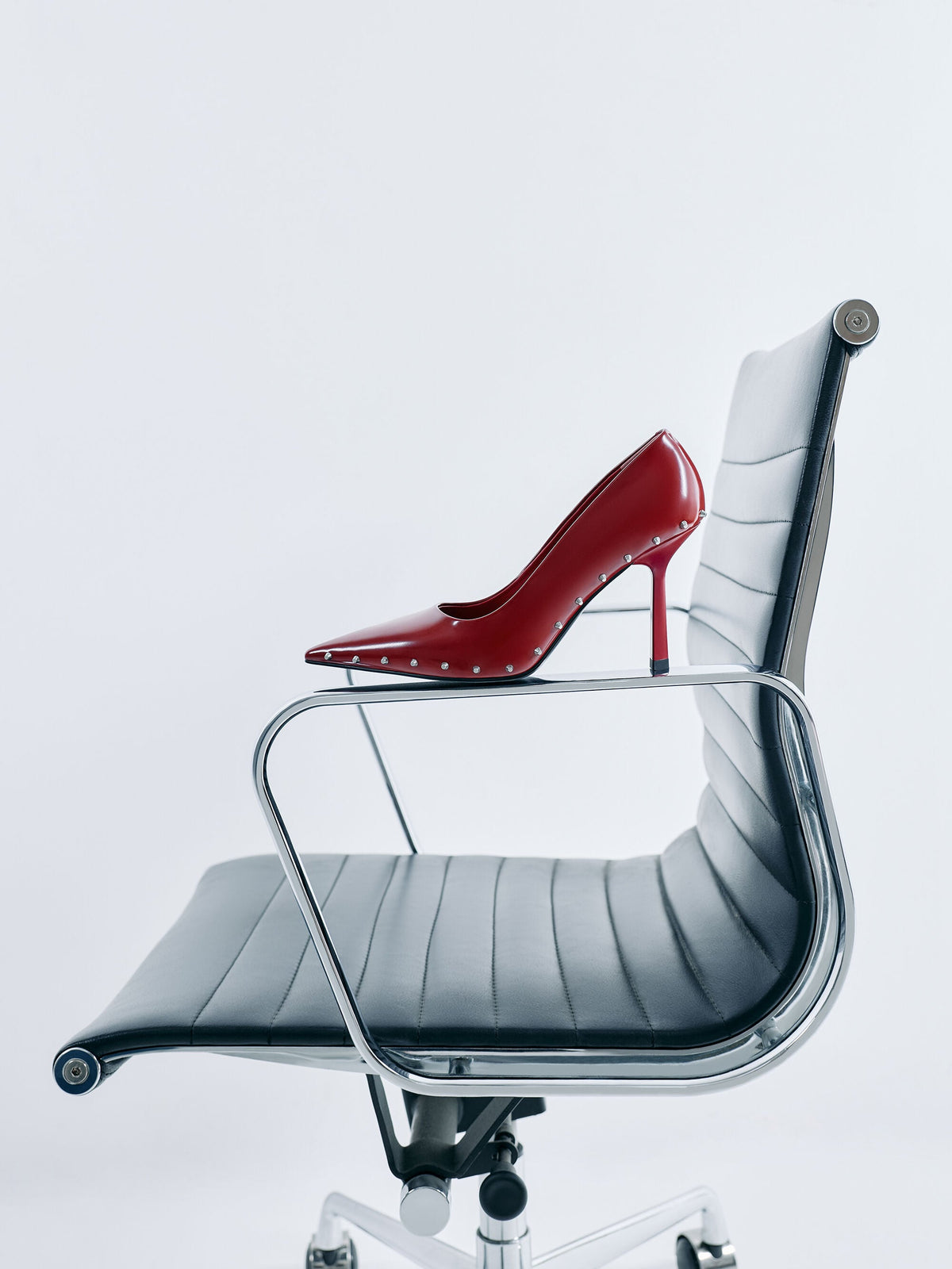 CHARLES & KEITH Discount | Coralie Studded Pointed Pumps - Red