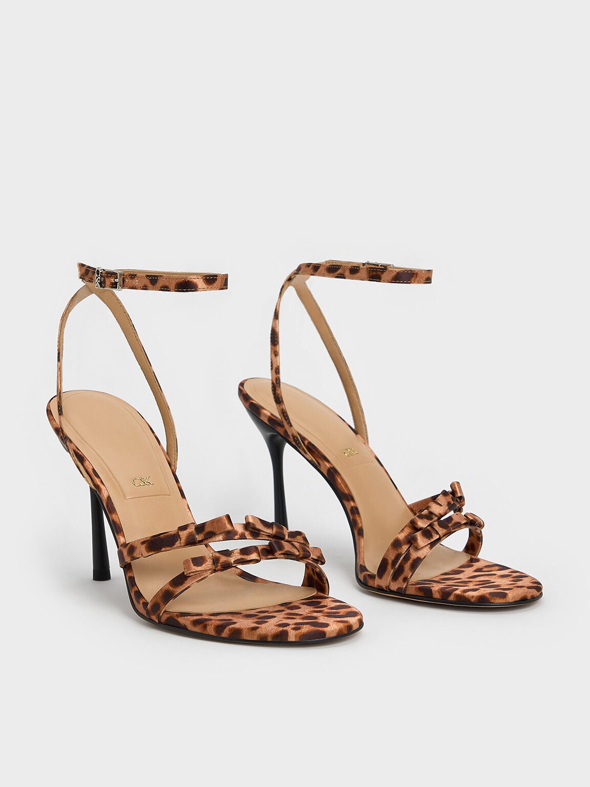 CHARLES & KEITH Great Value | Jessy Bow Stiletto Sandals - Multi