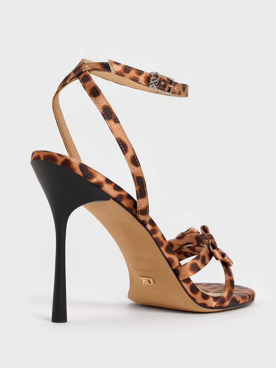 CHARLES & KEITH Great Value | Jessy Bow Stiletto Sandals - Multi