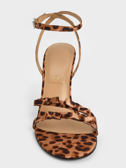 CHARLES & KEITH Great Value | Jessy Bow Stiletto Sandals - Multi