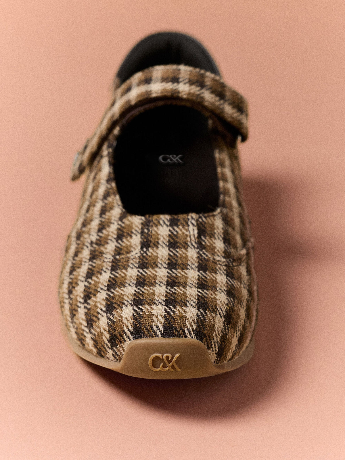 CHARLES & KEITH New | Jace Leather Checkered Mary Jane Sneakers - Multi