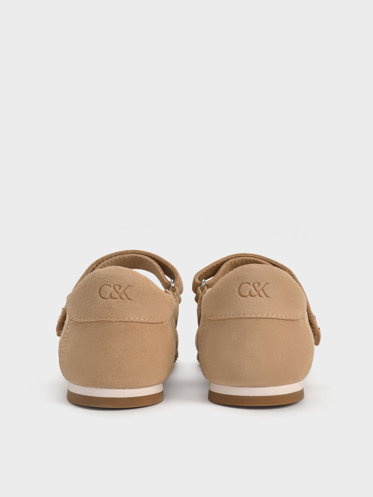 CHARLES & KEITH Customer Favorite | Jace Suede Mary Jane Sneakers - Beige