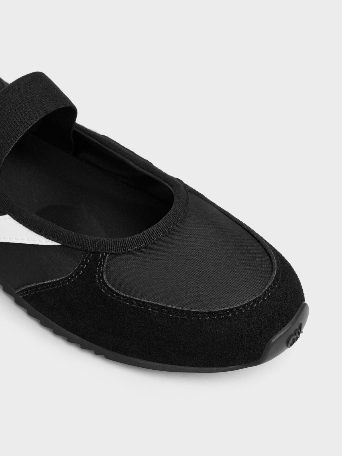 CHARLES & KEITH Hot Sale | Jace Mary Jane Sneakers - Black Textured