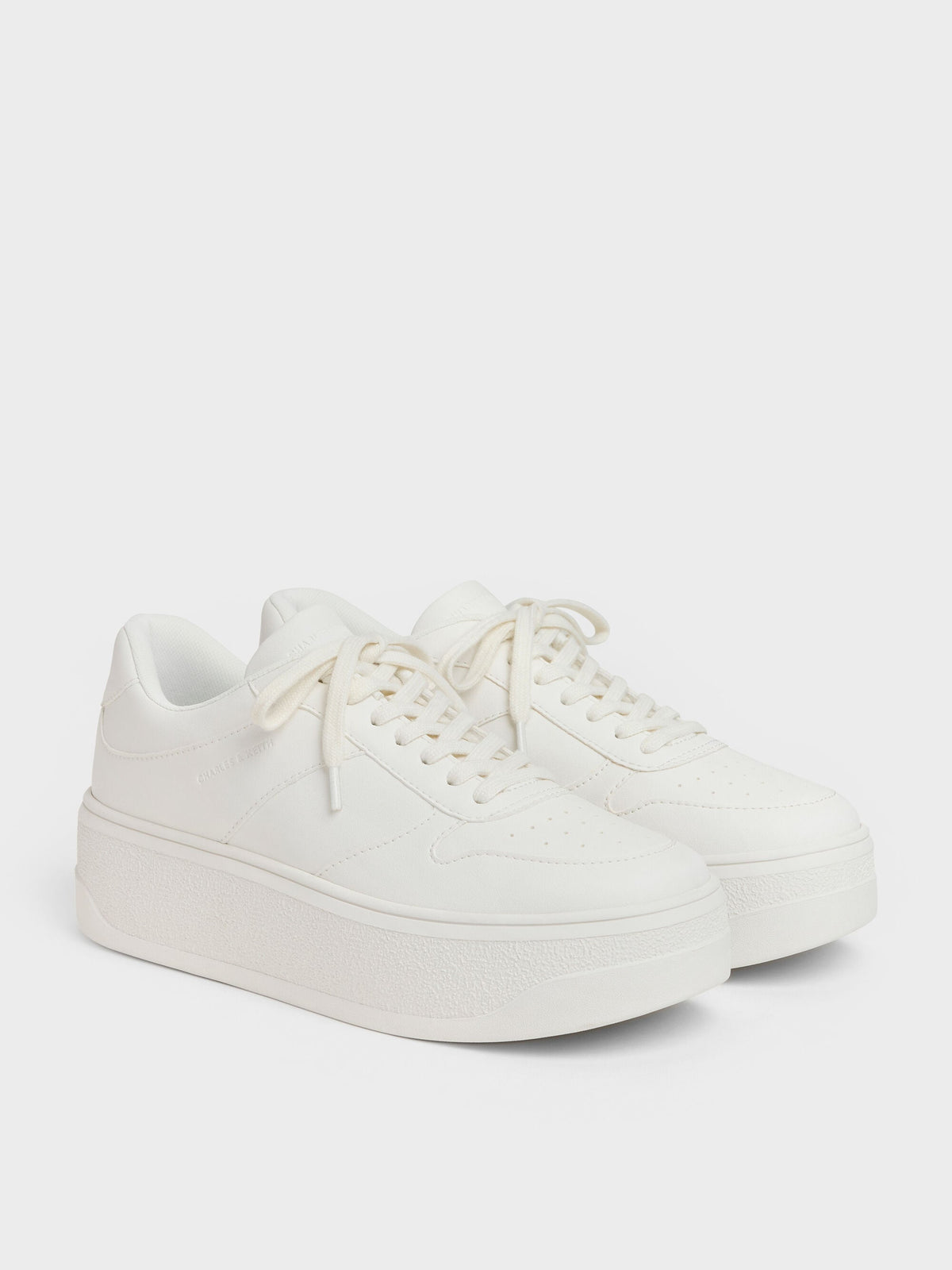 CHARLES & KEITH Special Offer | Platform Sneakers - White