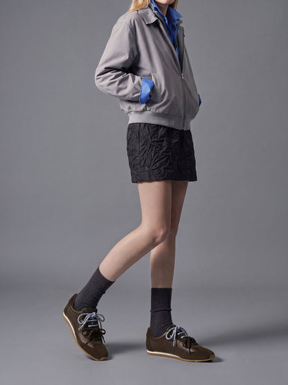 CHARLES & KEITH Recommended | Jace Leather & Suede Sneakers - Dark Brown