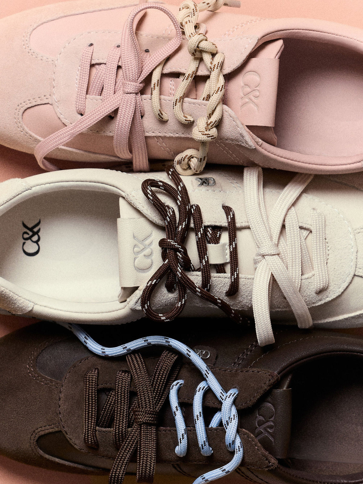 CHARLES & KEITH Recommended | Jace Leather & Suede Sneakers - Dark Brown