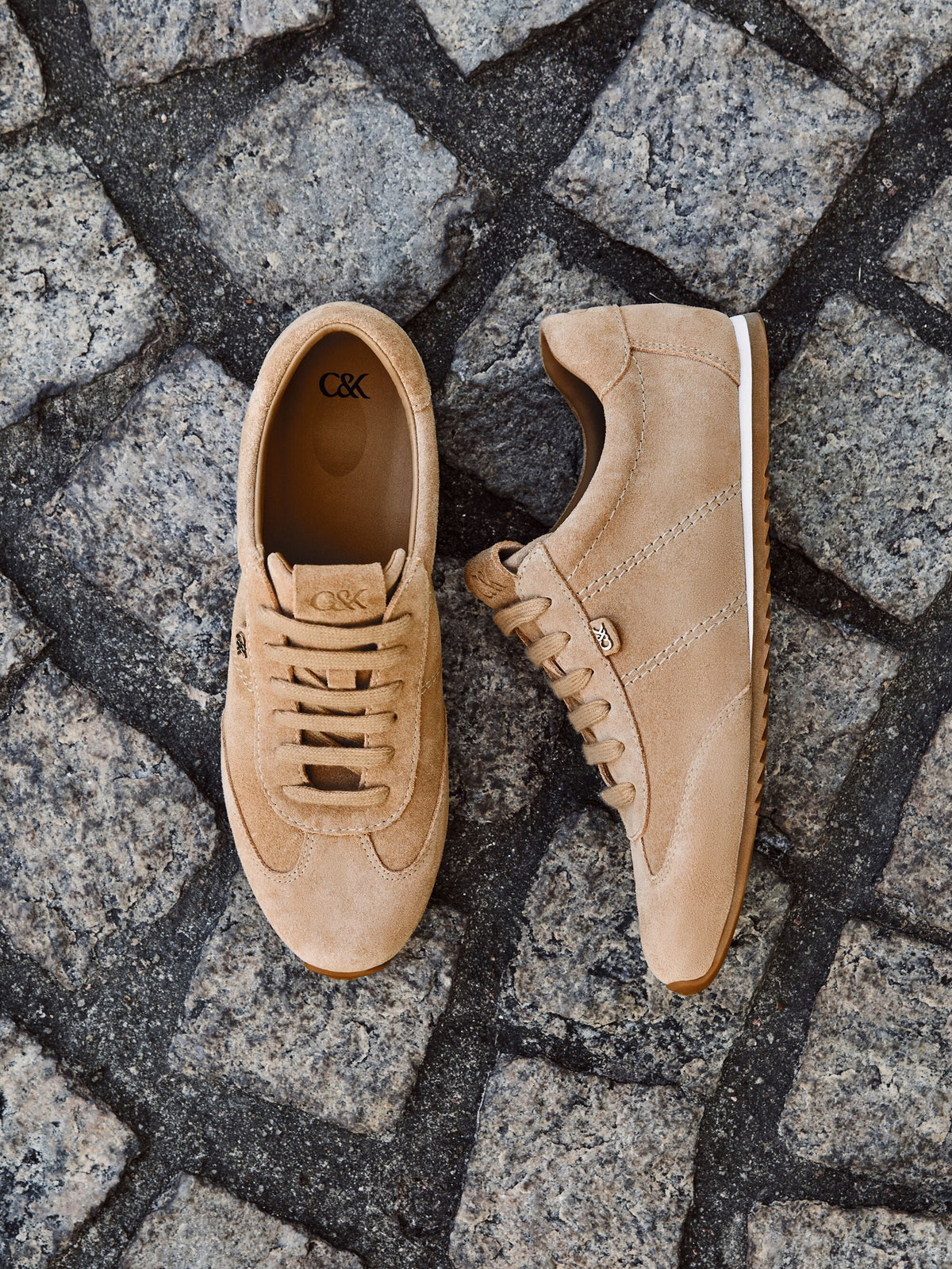 CHARLES & KEITH Best Price | Jace Suede Sneakers - Beige