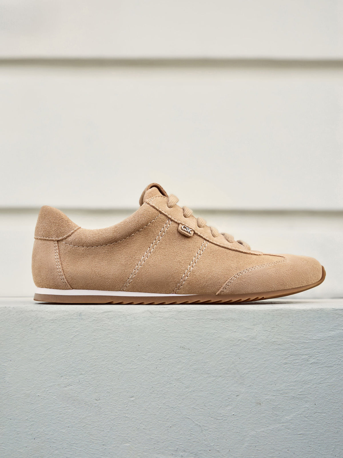 CHARLES & KEITH Best Price | Jace Suede Sneakers - Beige