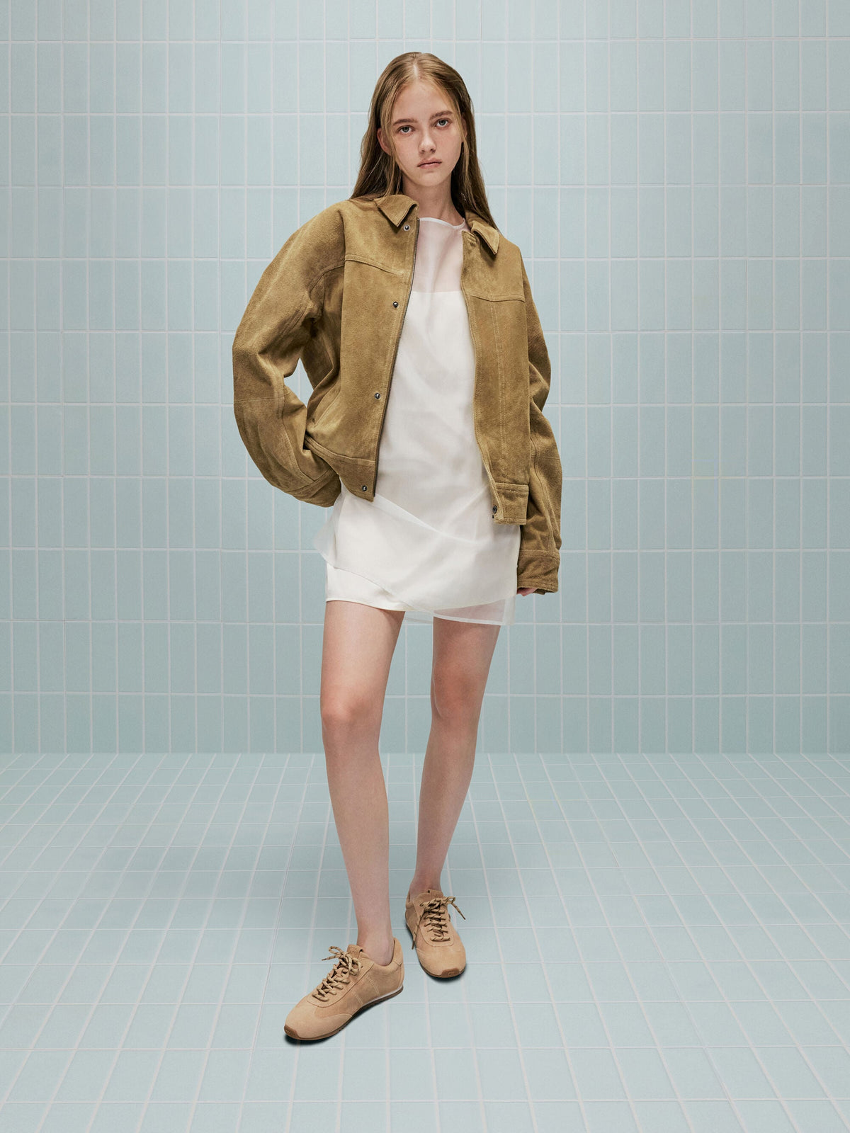 CHARLES & KEITH Best Price | Jace Suede Sneakers - Beige
