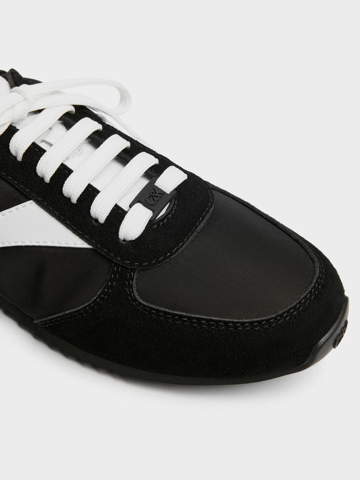 CHARLES & KEITH Essential | Jace Sneakers - Black Textured