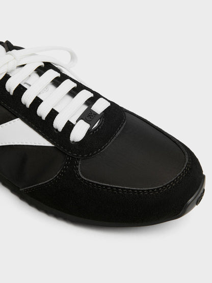 CHARLES & KEITH Essential | Jace Sneakers - Black Textured