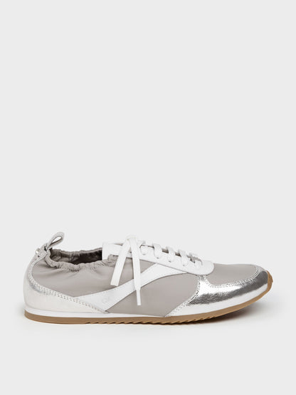 CHARLES & KEITH Great Value | Jace Metallic Sneakers - Silver