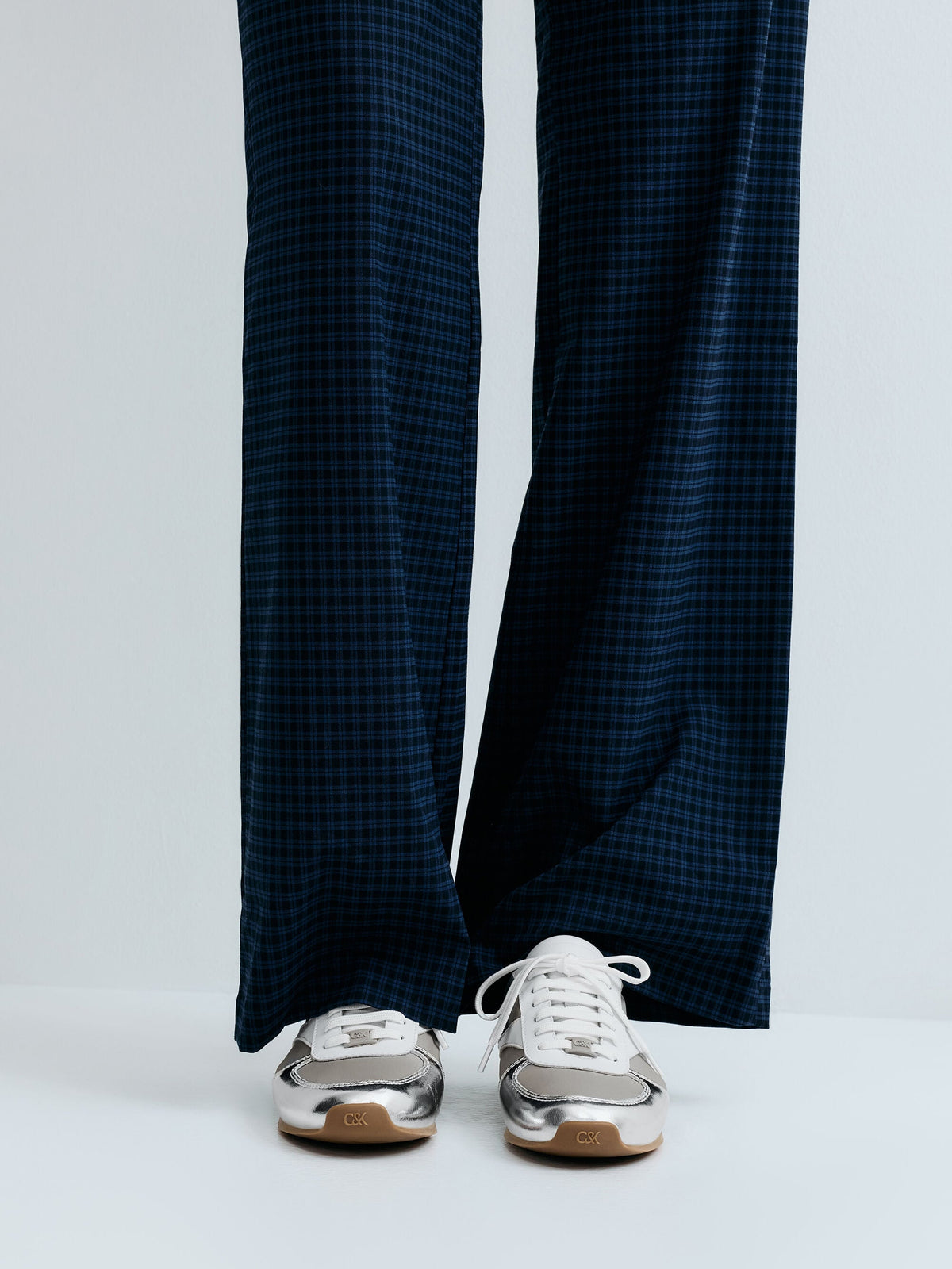 CHARLES & KEITH Great Value | Jace Metallic Sneakers - Silver