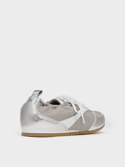 CHARLES & KEITH Great Value | Jace Metallic Sneakers - Silver