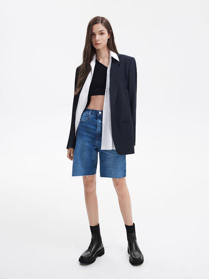 CHARLES & KEITH Everyday | Remy Ridged-Sole Chelsea Boots - Black
