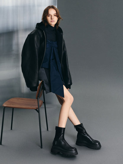 CHARLES & KEITH Smart Buy | Leoi Chunky Ankle Boots - Black