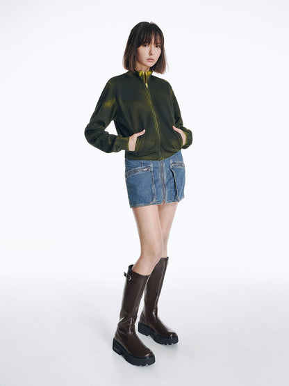 CHARLES & KEITH Essential | Imogen Side-Buckle Chunky Knee-High Boots - Dark Brown