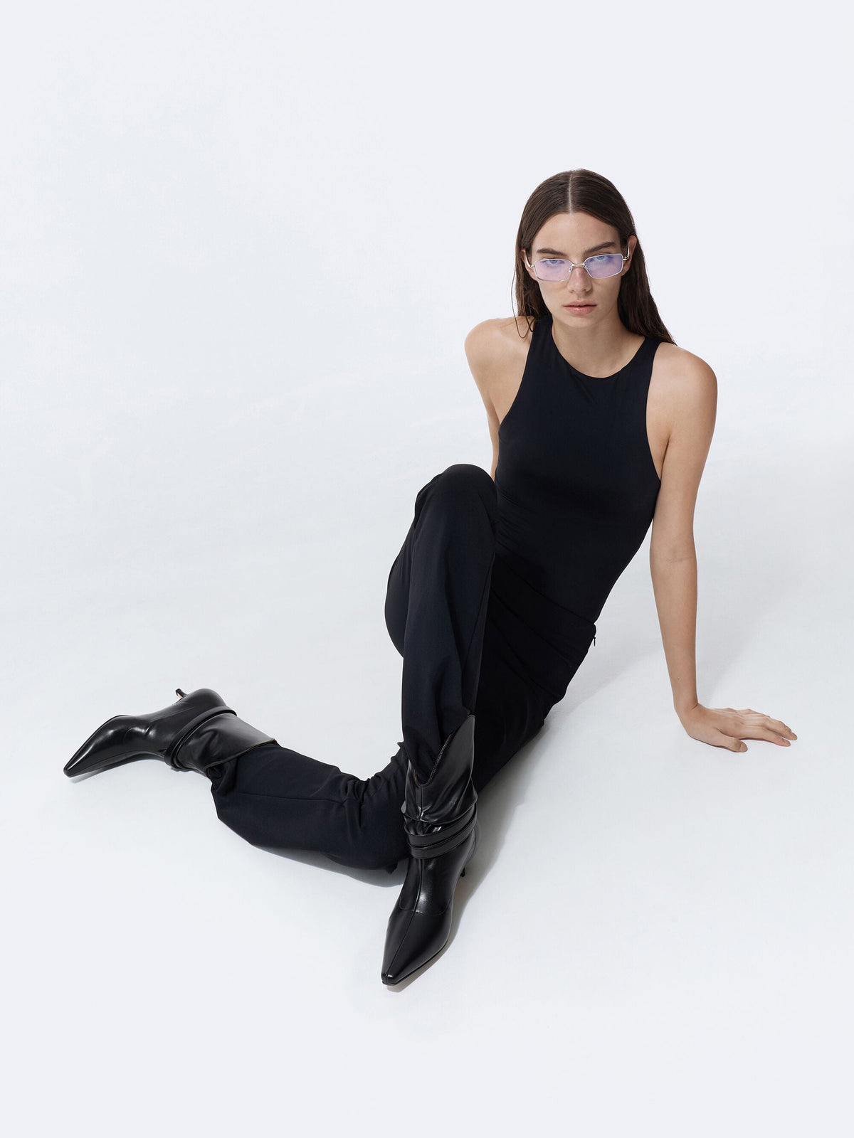 CHARLES & KEITH Latest | Karter Kitten-Heel Boots - Black