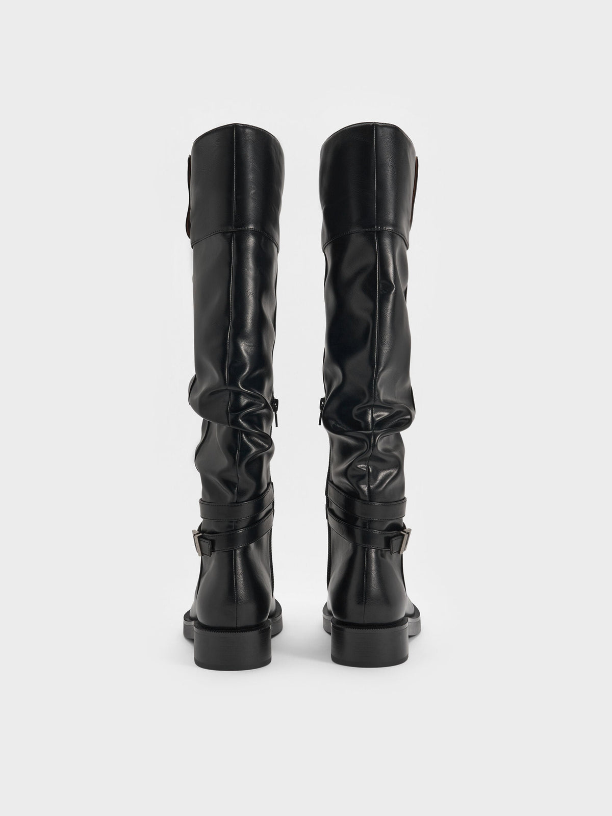 CHARLES & KEITH Top Pick | Eilis Thigh-High Boots - Black