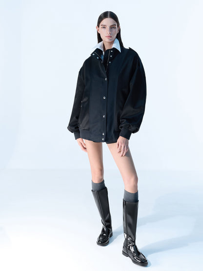 CHARLES & KEITH Popular | Jagger Knee-High Loafer-Boots - Black Box