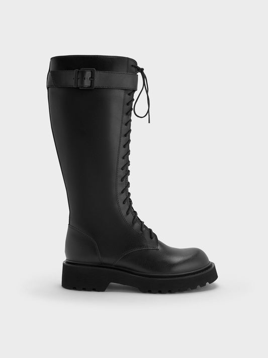 CHARLES & KEITH Hot Sale | Darian Knee-High Boots - Black