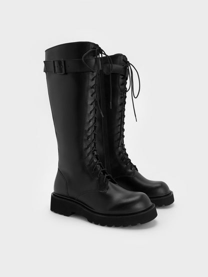 CHARLES & KEITH Hot Sale | Darian Knee-High Boots - Black