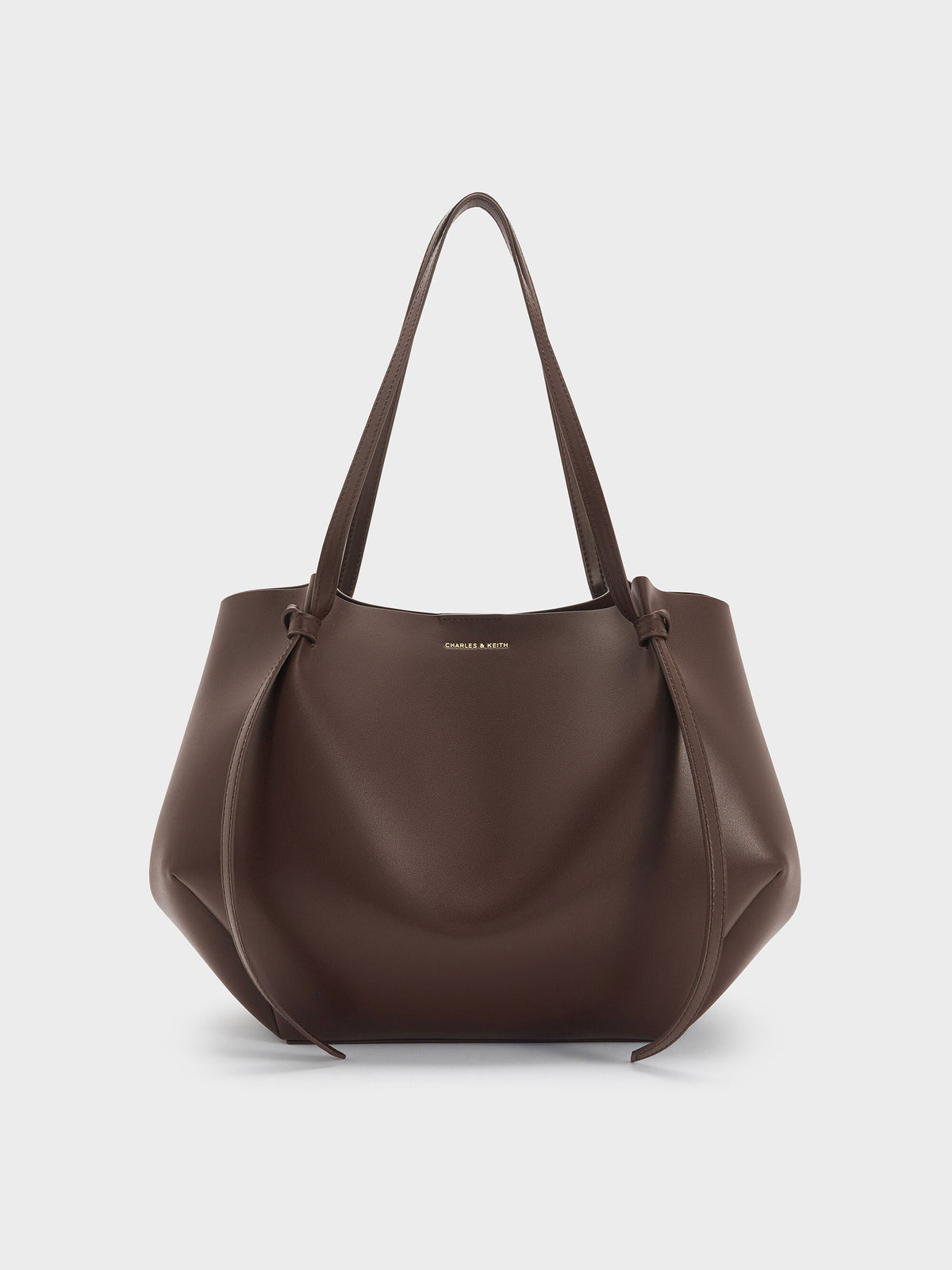 CHARLES & KEITH Discount | XL Calla Tote Bag - Espresso Brown
