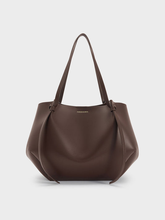 CHARLES & KEITH Discount | XL Calla Tote Bag - Espresso Brown