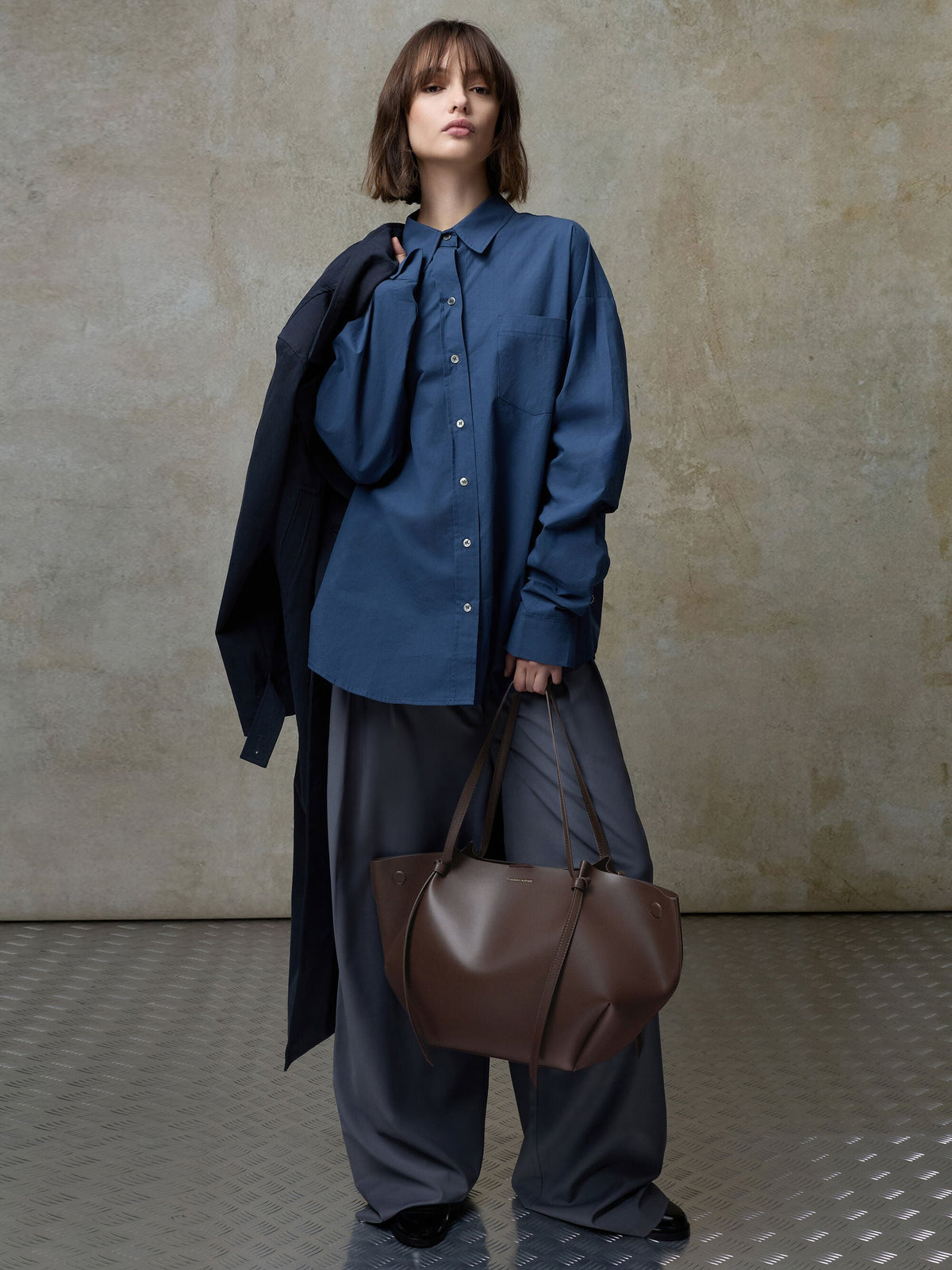 CHARLES & KEITH Discount | XL Calla Tote Bag - Espresso Brown