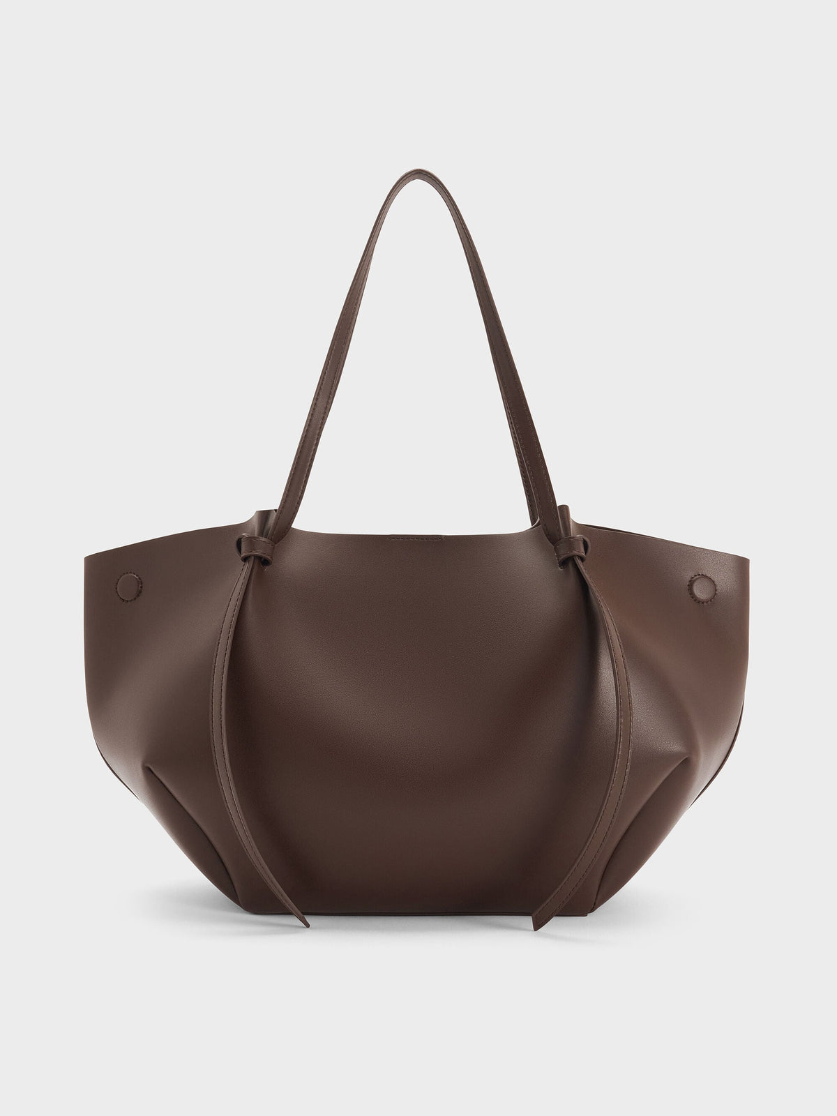 CHARLES & KEITH Discount | XL Calla Tote Bag - Espresso Brown