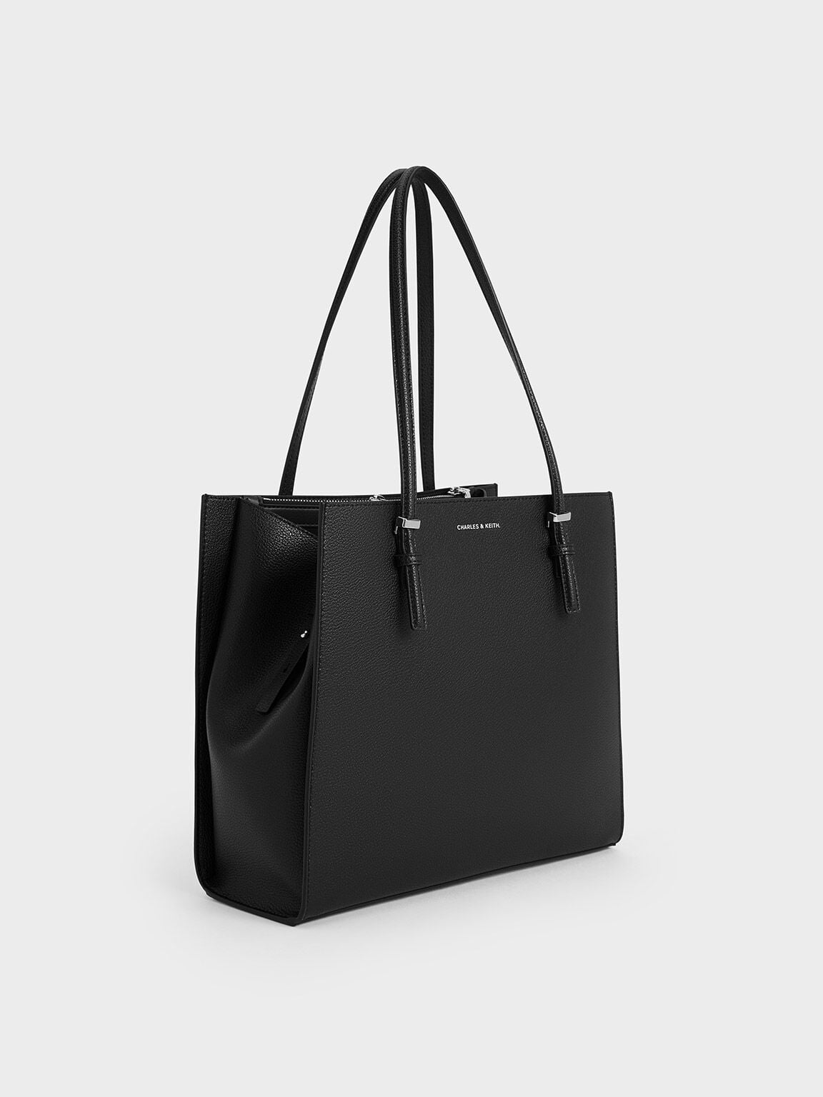 CHARLES & KEITH Special Offer | Sansa Tote Bag - Noir