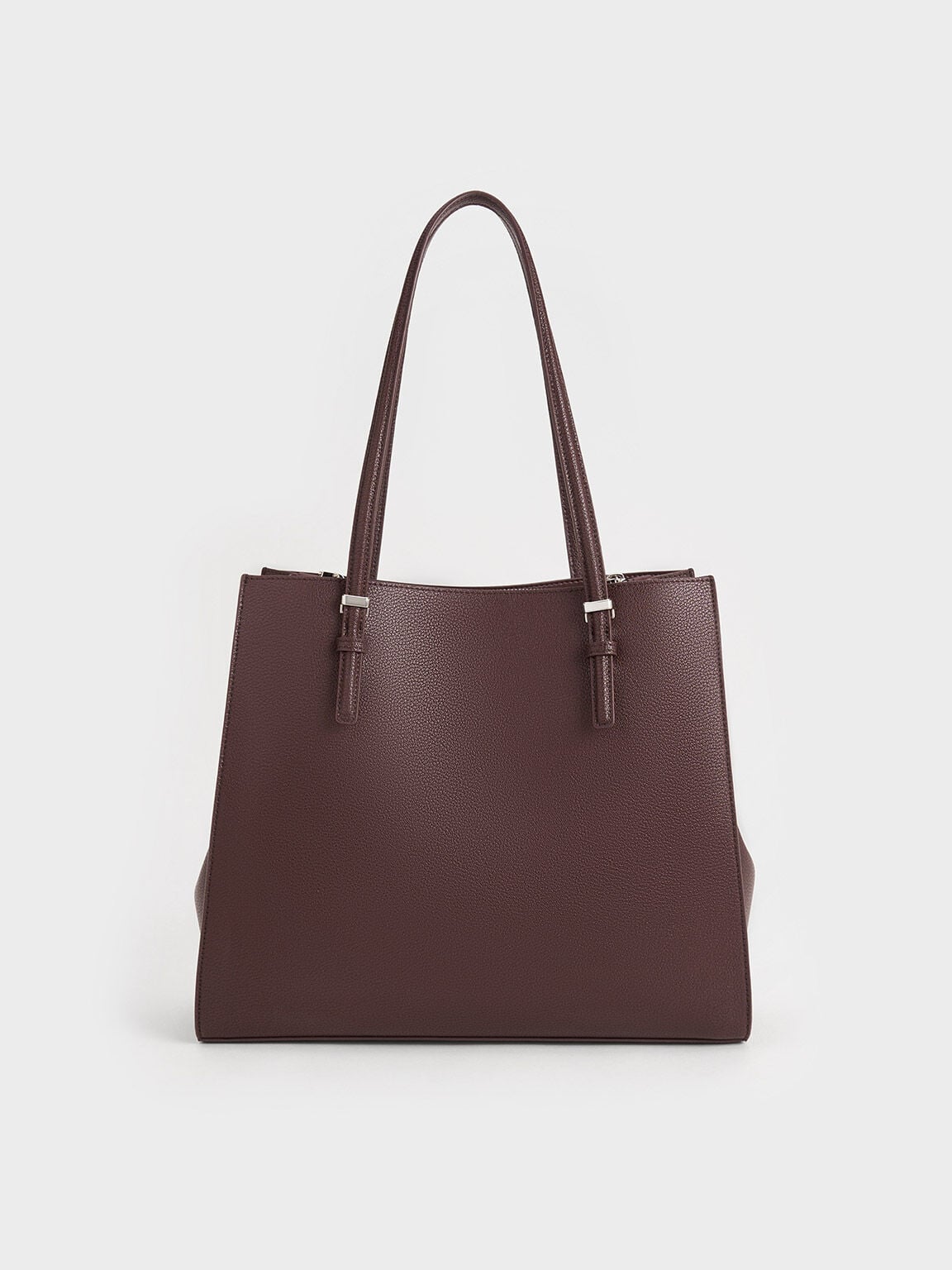 CHARLES & KEITH Deals | Sansa Tote Bag - Plum