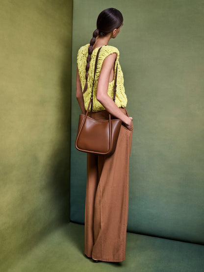 CHARLES & KEITH Best Price | Mini Lyla Tubular Tote Bag - Chocolate