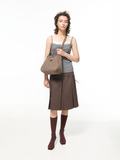 CHARLES & KEITH Popular | Adalyn Hobo Bag - Stone Grey