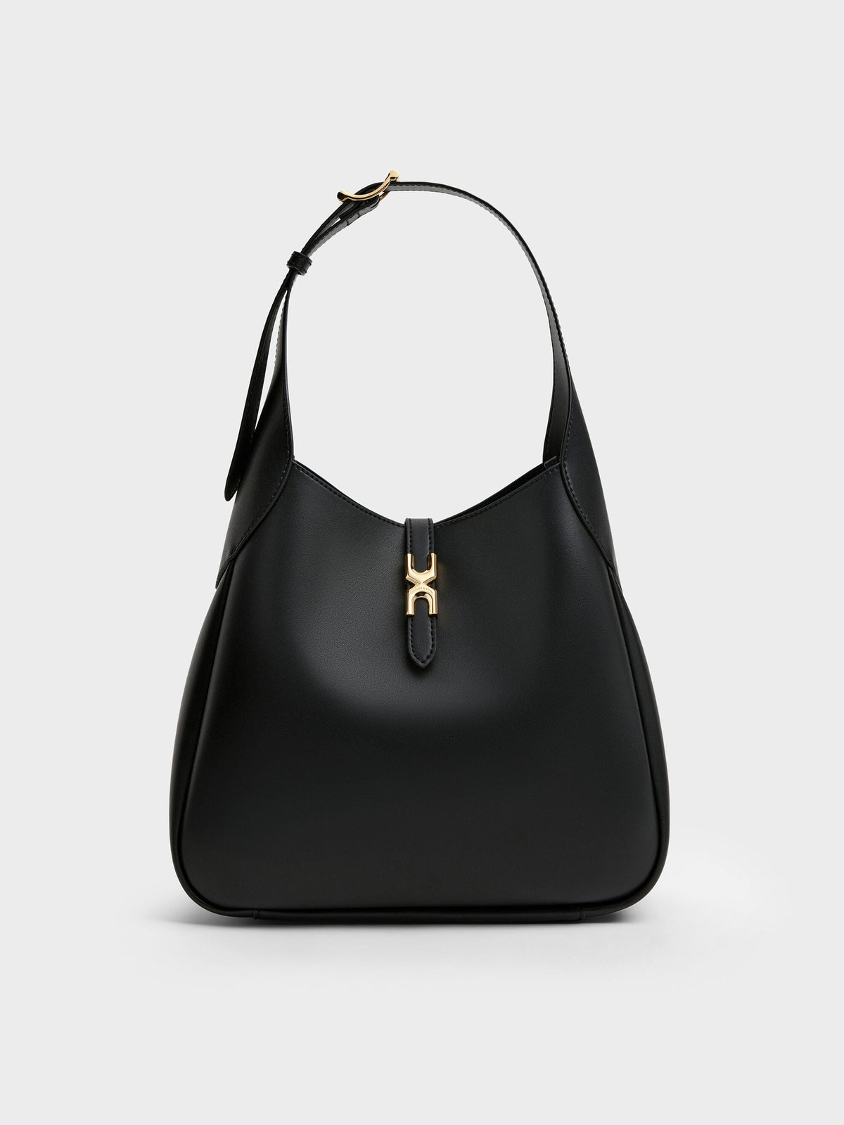 CHARLES & KEITH Special Offer | Adalyn Hobo Bag - Black