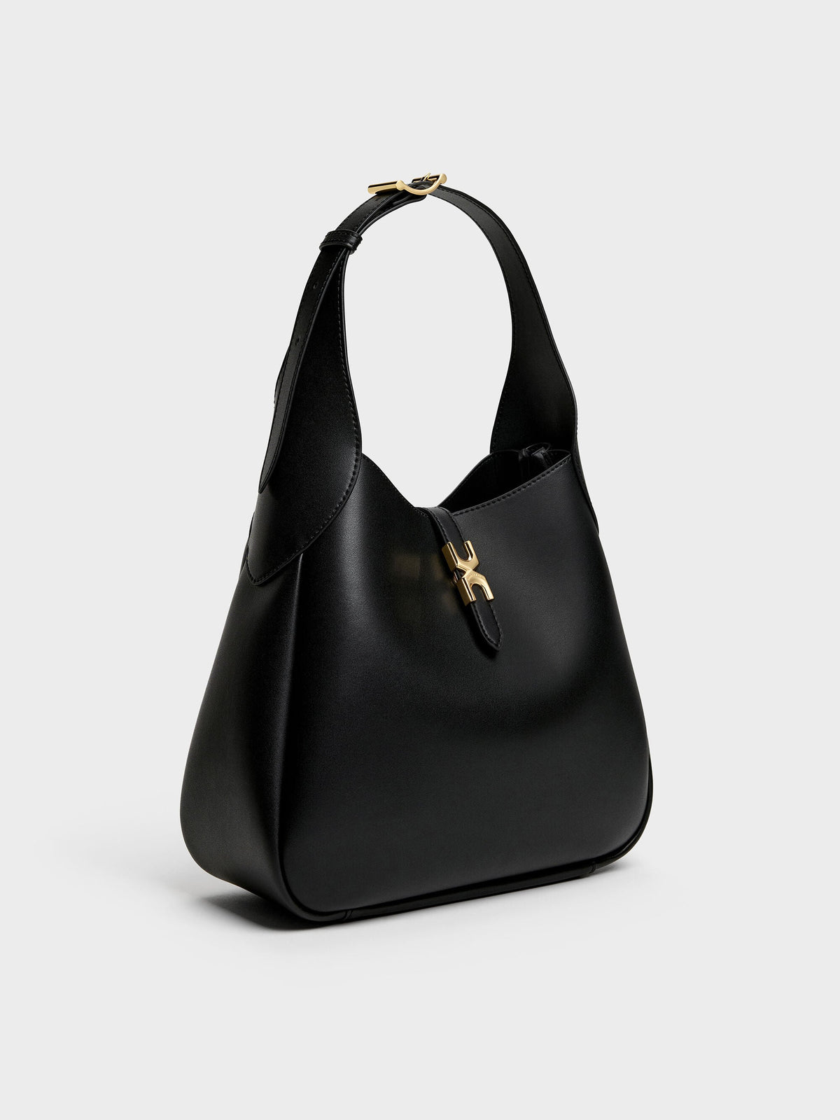 CHARLES & KEITH Special Offer | Adalyn Hobo Bag - Black