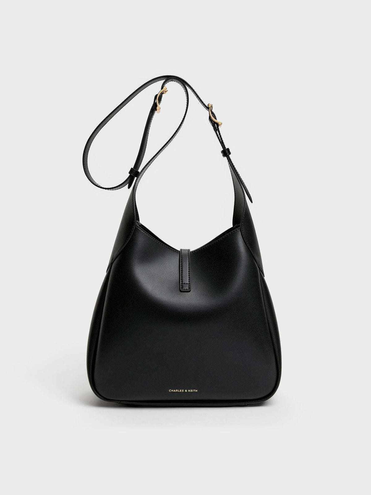 CHARLES & KEITH Special Offer | Adalyn Hobo Bag - Black