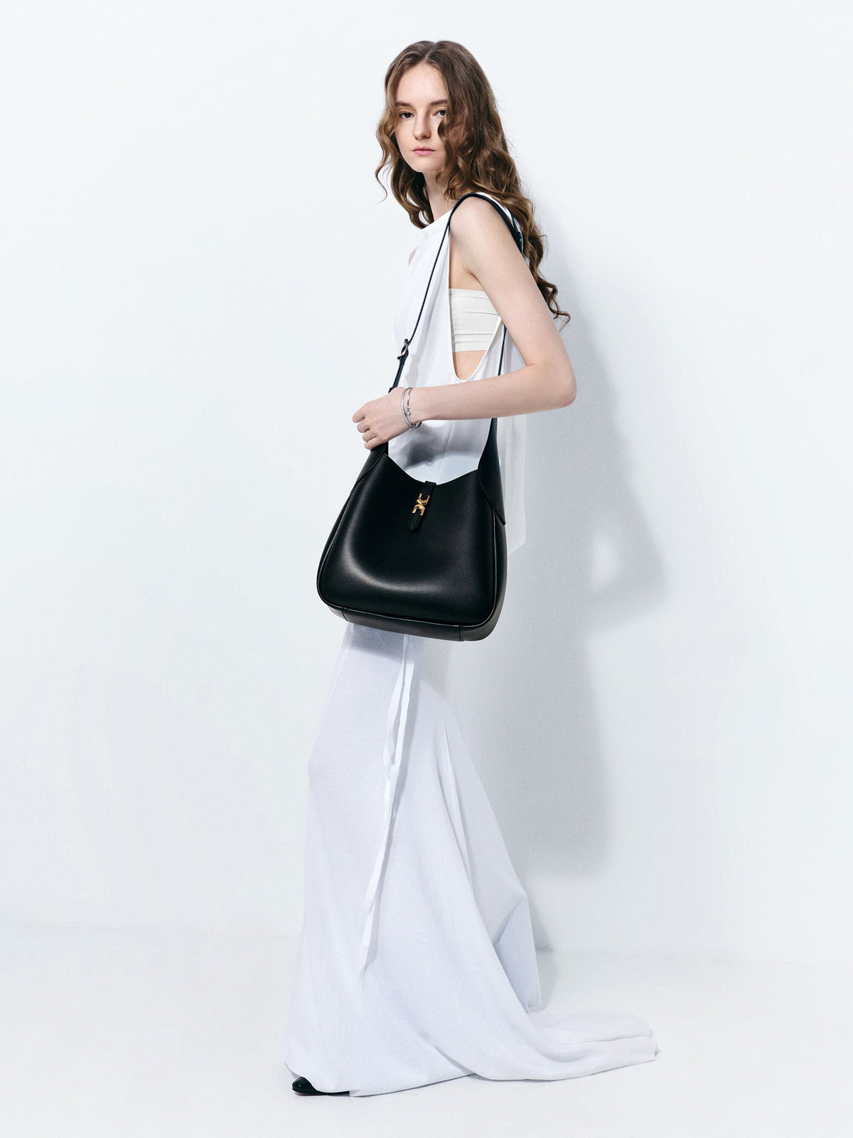 CHARLES & KEITH Special Offer | Adalyn Hobo Bag - Black