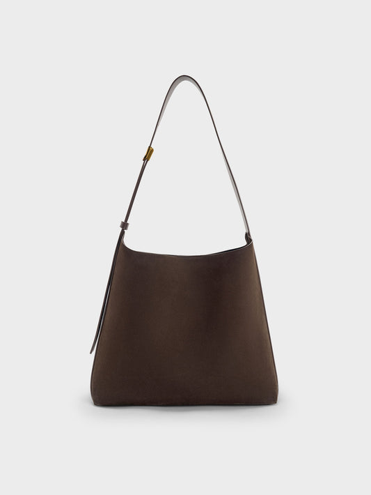 CHARLES & KEITH Special Offer | Edna Tote Bag - Espresso Brown