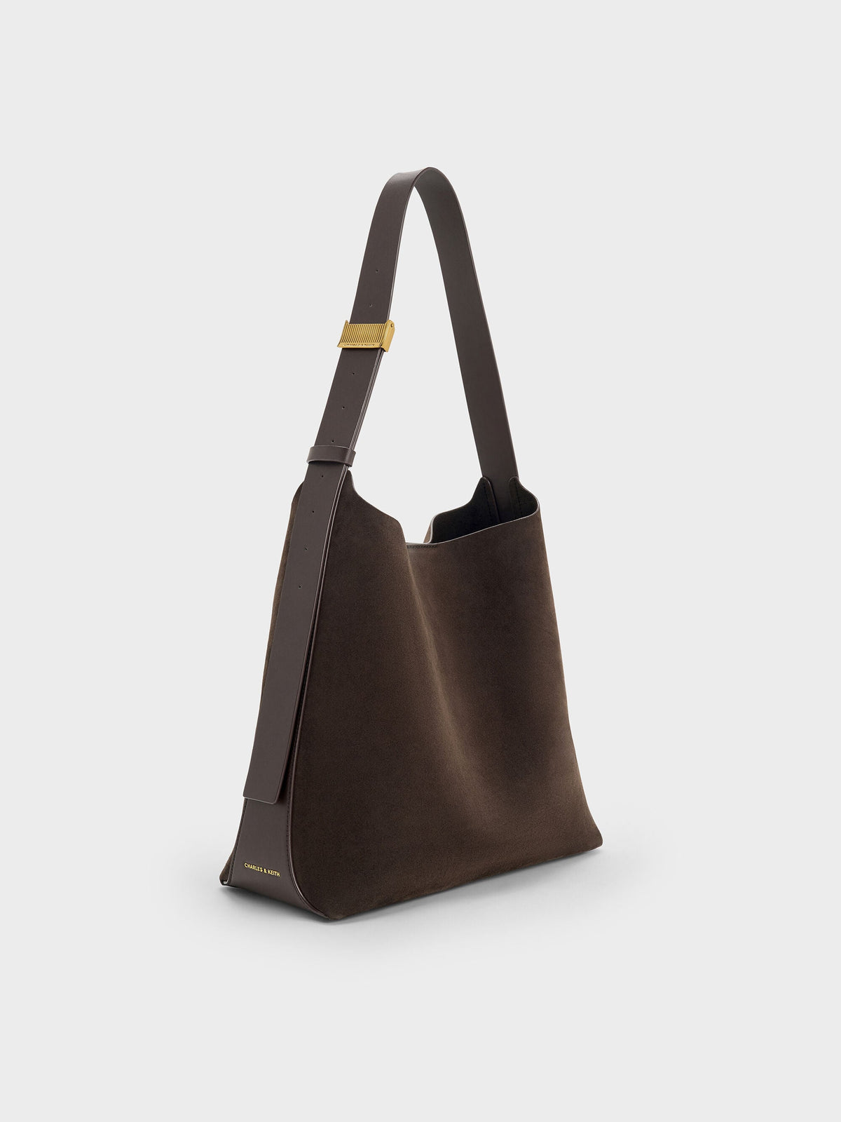 CHARLES & KEITH Special Offer | Edna Tote Bag - Espresso Brown