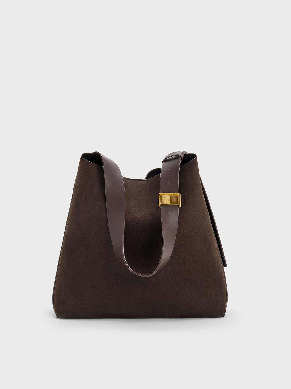 CHARLES & KEITH Special Offer | Edna Tote Bag - Espresso Brown