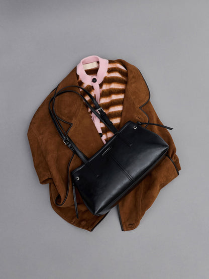 CHARLES & KEITH Best Price | Noane Elongated-Handle Shoulder Bag - Noir