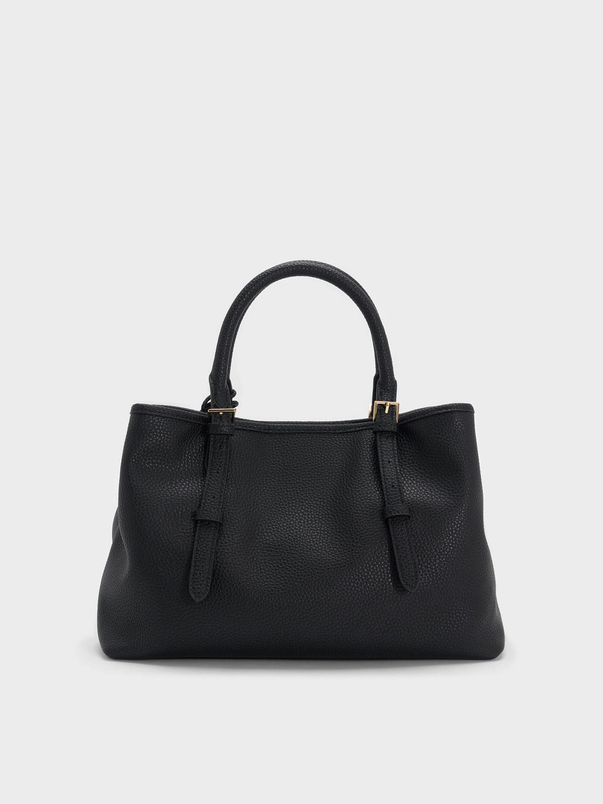 CHARLES & KEITH Quality | Baral Bead-Charm Tote Bag - Black