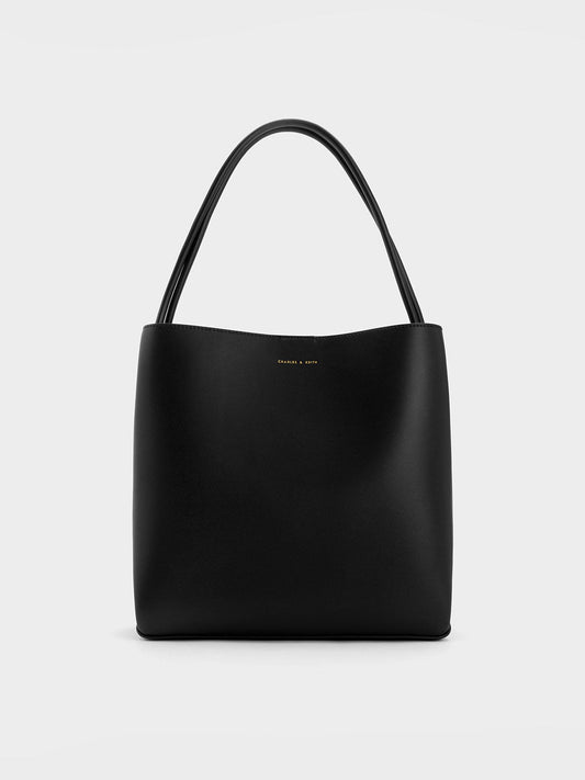CHARLES & KEITH Popular | Leia Tote Bag - Black