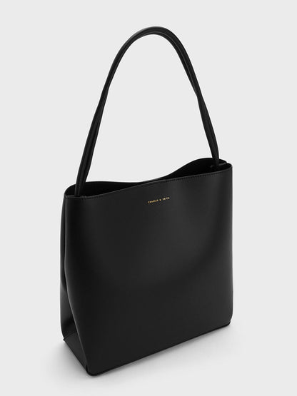 CHARLES & KEITH Popular | Leia Tote Bag - Black