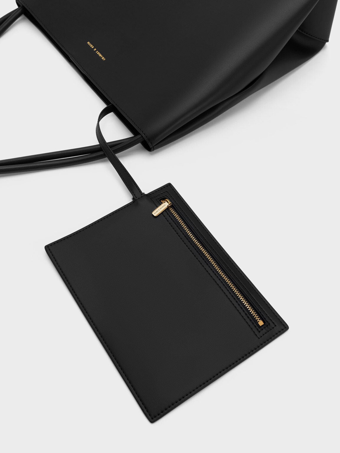 CHARLES & KEITH Popular | Leia Tote Bag - Black