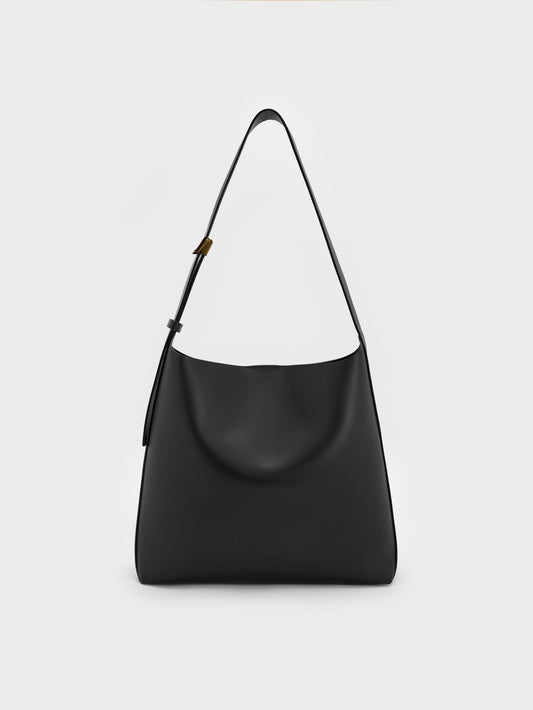 CHARLES & KEITH Smart Buy | Edna Tote Bag - Black