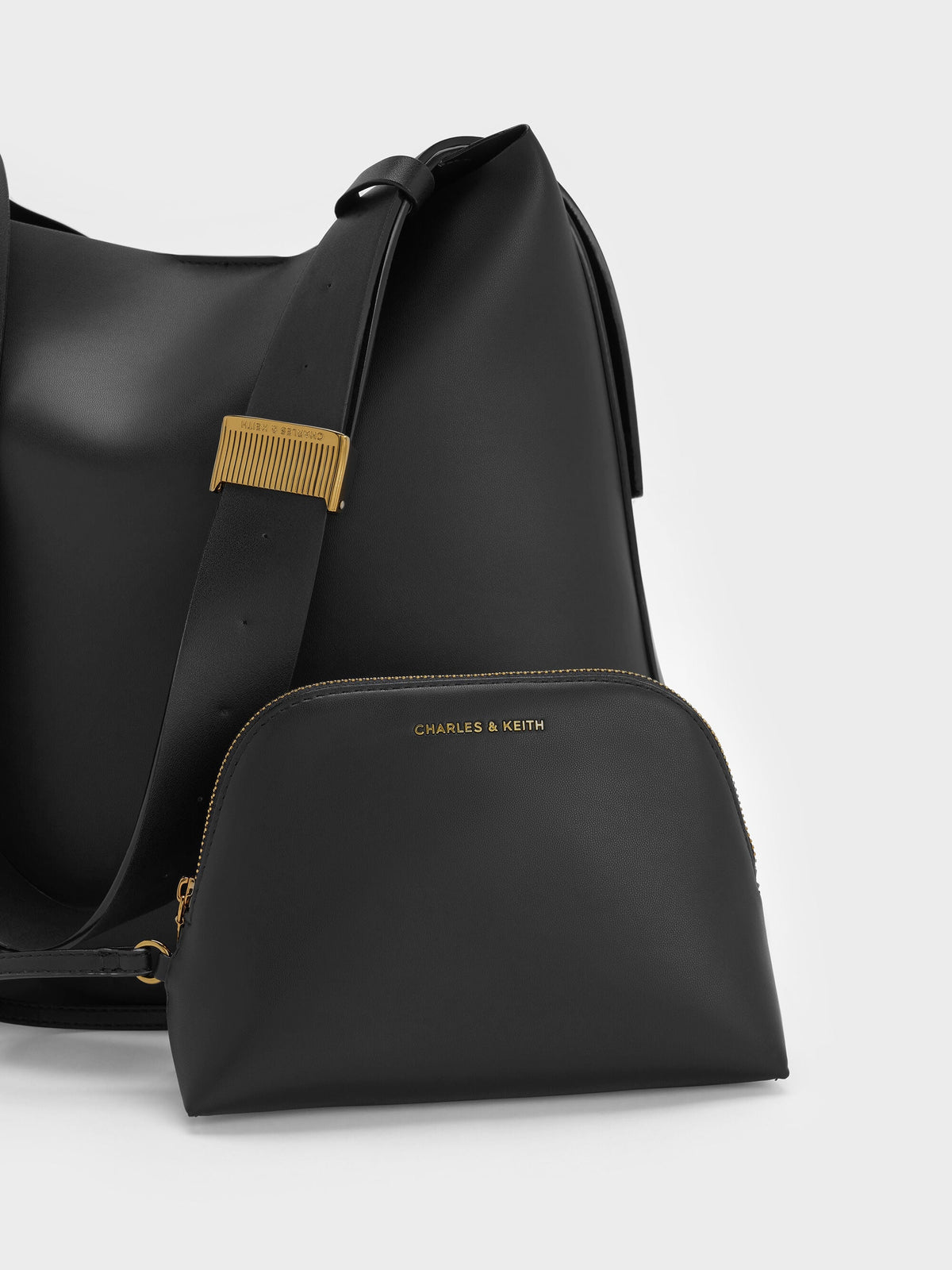 CHARLES & KEITH Smart Buy | Edna Tote Bag - Black
