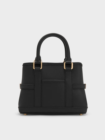 CHARLES & KEITH Deals | Mini Scottie Tote Bag - Black