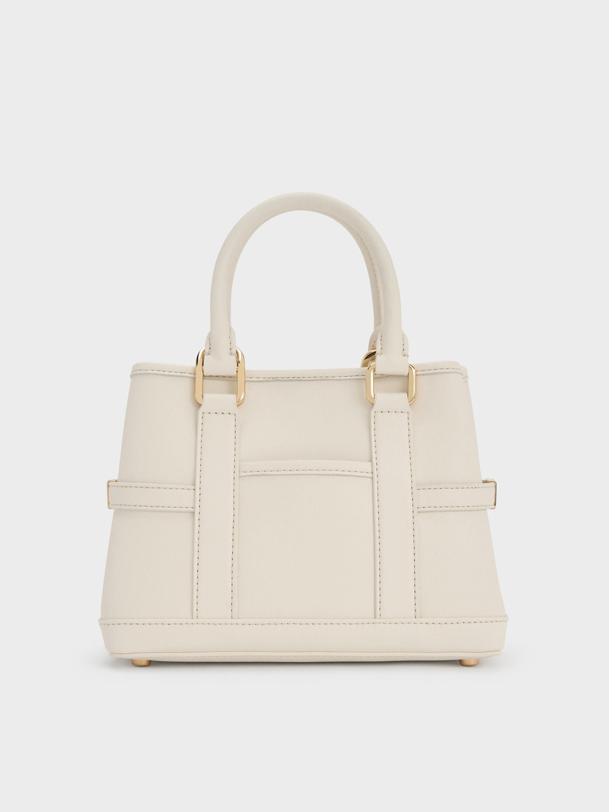 CHARLES & KEITH Quality | Mini Scottie Tote Bag - Cream